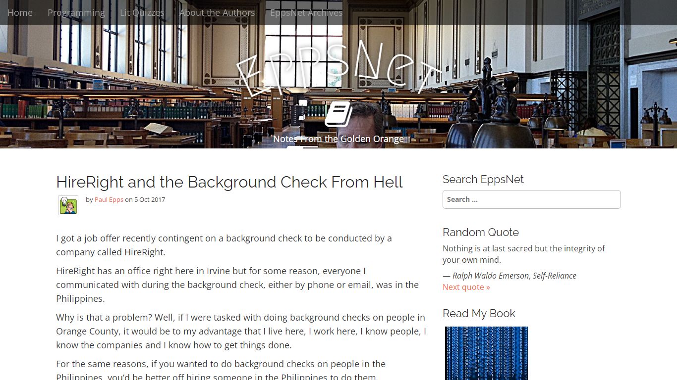 HireRight and the Background Check From Hell – EppsNet